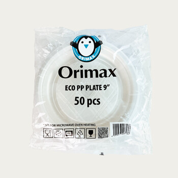 Orimax Eco PP Round Plate - 9"